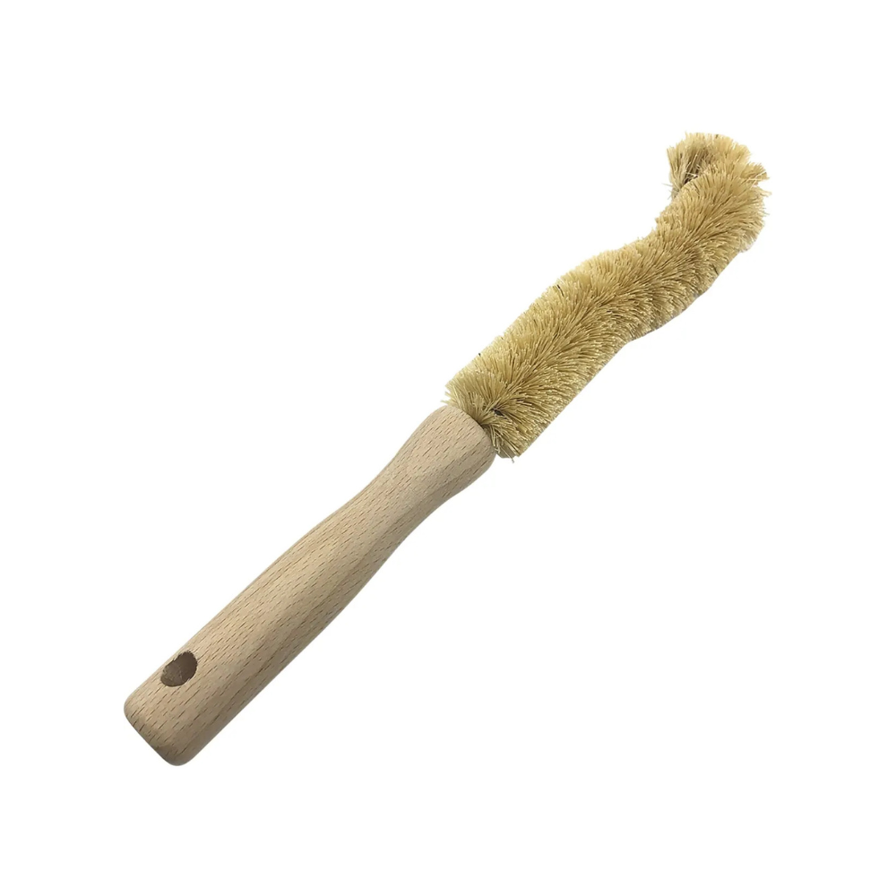 Bottle Brush Beech Wood Handle, Sisal Bristles